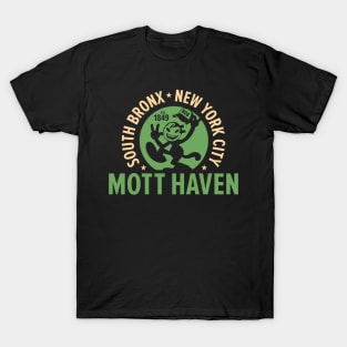 Mott Haven Bronx NYC - Comic Style T-Shirt